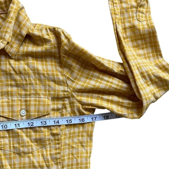 BANANA REPUBLIC Plaid Button Down Shirt Petite NWOT - Picture 10 of 12